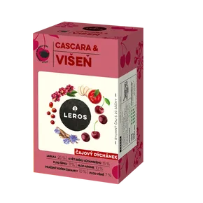 LEROS Čajový dýchánek cascara&višeň 20x2g